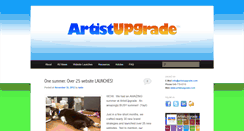 Desktop Screenshot of blog.artistupgrade.com